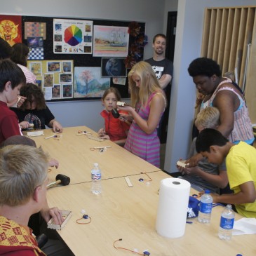 Summer 2015 Makers in Motion Camp at the Peoria Riverfront Museum